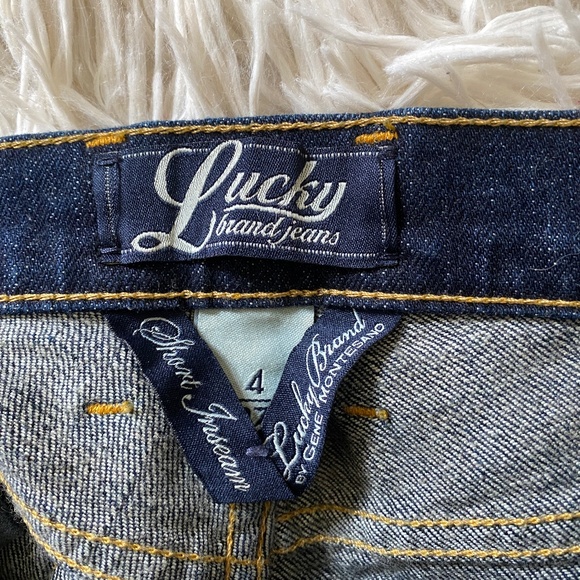 Lucky Brand Classic Rider Size 4/27 Mid Rise Straight Leg Blue Jeans - Picture 3 of 8